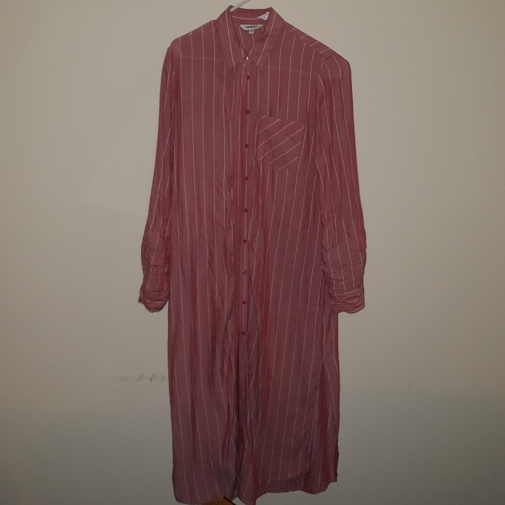 Express Full length button up duster